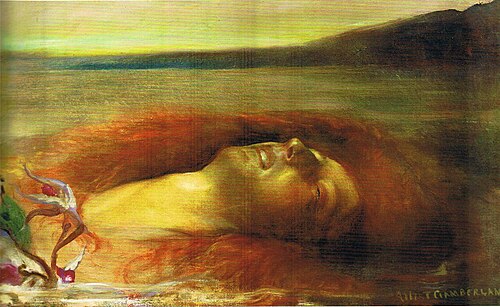 Ophélie, 1900, Albert Ciamberlani