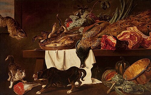 Un garde-manger, 1610, Paul de Vos