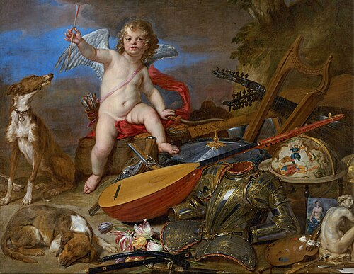 Amor as Winner (“Amor vincit omnia”), 1640, Paul de Vos