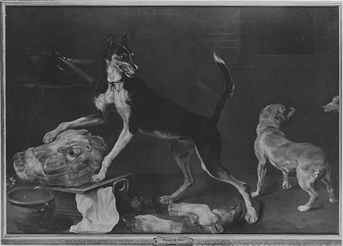 Streitende Hunde, 1637, Paul de Vos