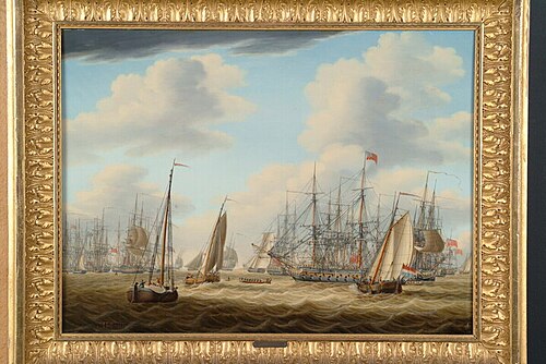 De Engelse vloot voor anker ter rede van Den Helder, 1799, 1805, Engel Hoogerheyden