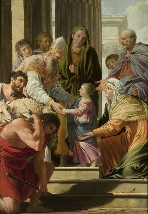 La Présentation de la Vierge au Temple, 1642, Michel Corneille l'Ancien