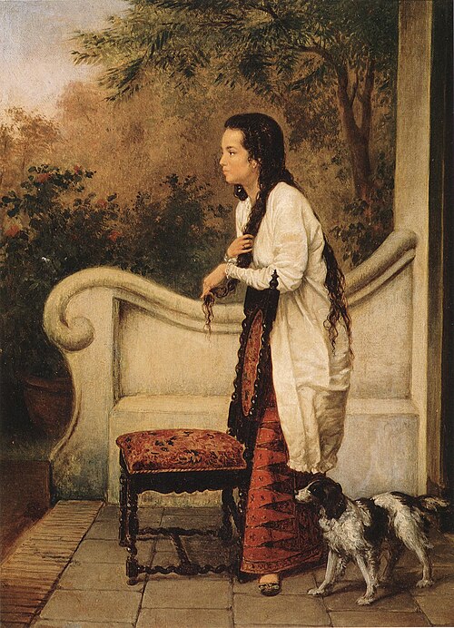 Porträt der Margartha Martherus, 1850, Jan Daniel Beynon