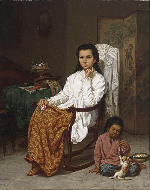 My Companion, 1869, Jan Daniel Beynon