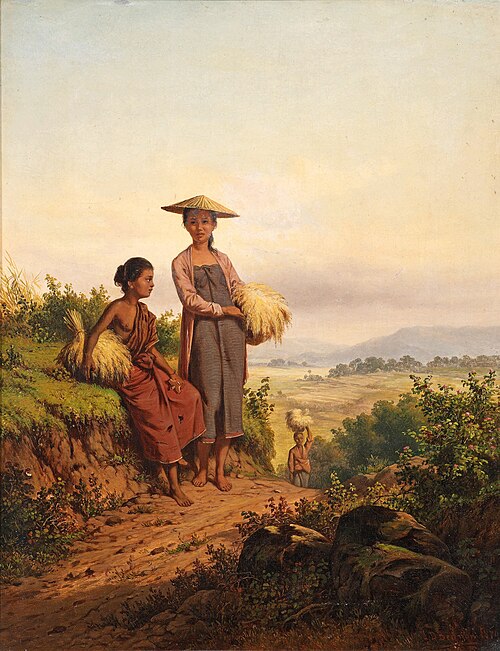 Bringing home the harvest, 1874, Jan Daniel Beynon