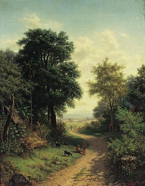 Batavia landscape, 1875, Jan Daniel Beynon