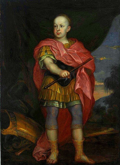 Portrait de Konstanty Władysław Sobieski., 1690, Jerzy Siemiginowski-Eleuter