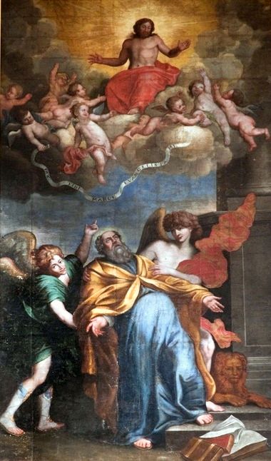 Extase de Saint-Marc l'évangéliste., 1690, Jerzy Siemiginowski-Eleuter