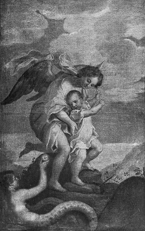 Ange gardien., 1686, Jerzy Siemiginowski-Eleuter
