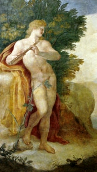 Apollo jouant de la flûte., 1692, Jerzy Siemiginowski-Eleuter