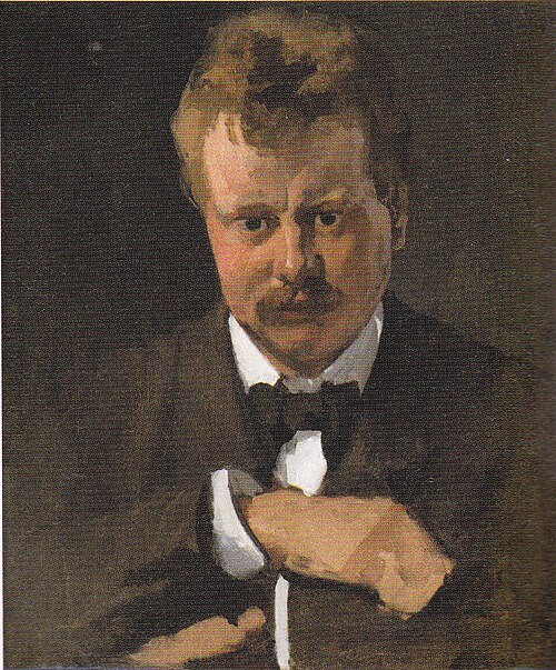 Dutch writer Hein Boeken (1861-1933), 1950, Willem Witsen