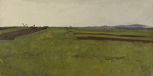 Landscape with fields, 1903, Willem Witsen