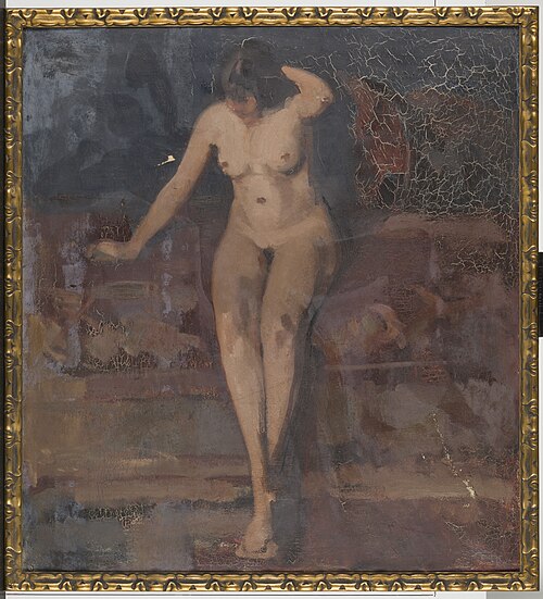 Naaktstudie Jeanne Freeken, 1901, Willem Witsen