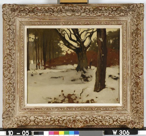 Forest in the snow, 1901, Willem Witsen