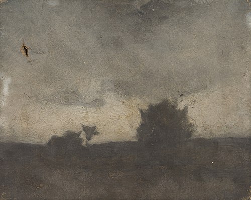 Landschap bij avond, 1900, Willem Witsen
