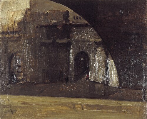 Embankment - Londen, 1901, Willem Witsen