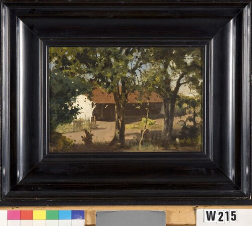 Stallen in Gambar, 1920, Willem Witsen