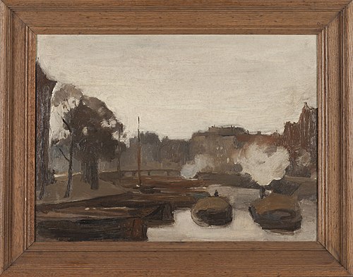 De kromme Waal, 1901, Willem Witsen