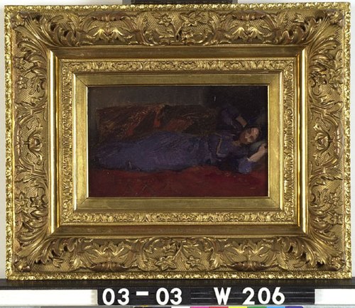 Studie van mevr. M. Witsen, 1900, Willem Witsen