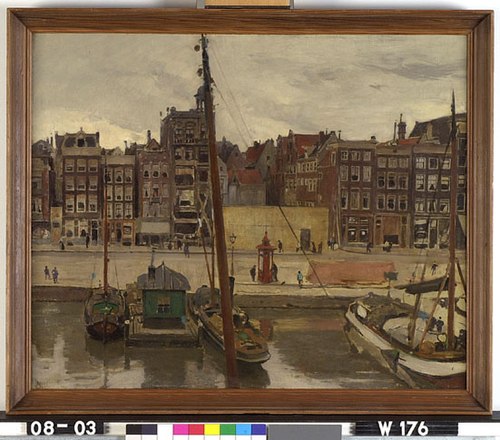 Het Damrak, 1904, Willem Witsen