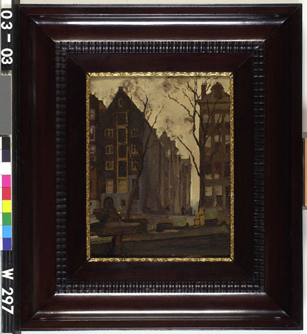 Schippersstraatje te Amsterdam, 1900, Willem Witsen