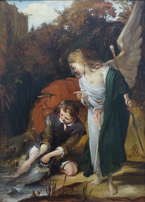 Tobie et l'Ange, 1660, Barent Fabritius
