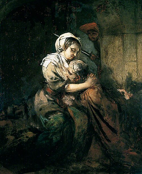 The Roman Charity, 1655, Barent Fabritius