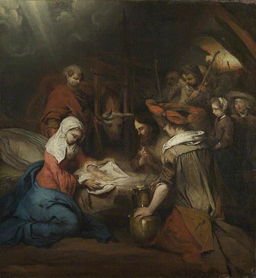 The Adoration of the Shepherds, 1667, Barent Fabritius
