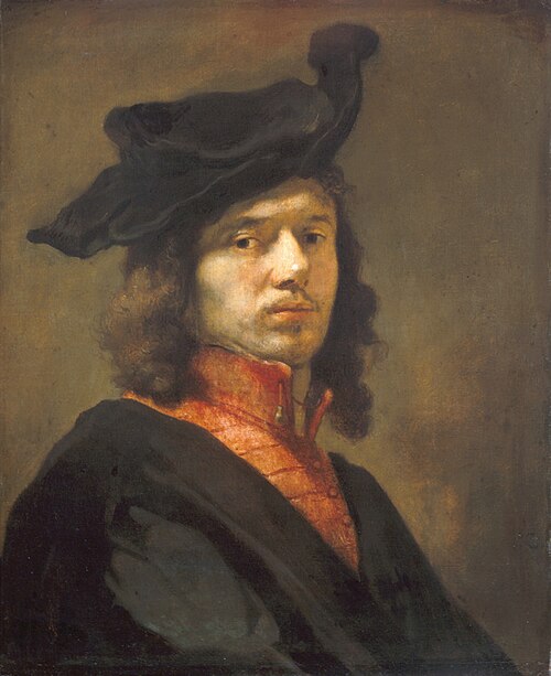 Autoportrait, 1645, Barent Fabritius