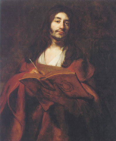 Self-portrait as John the Evangelist, 1660, Barent Fabritius