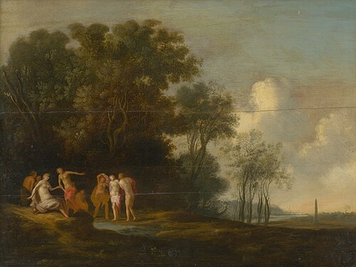 Diana and Callisto, 1635, Dirck Dalens the Elder
