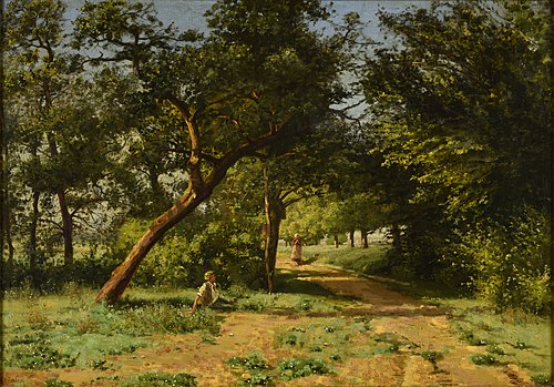 Sous-bois, 1850, Antoine Chintreuil