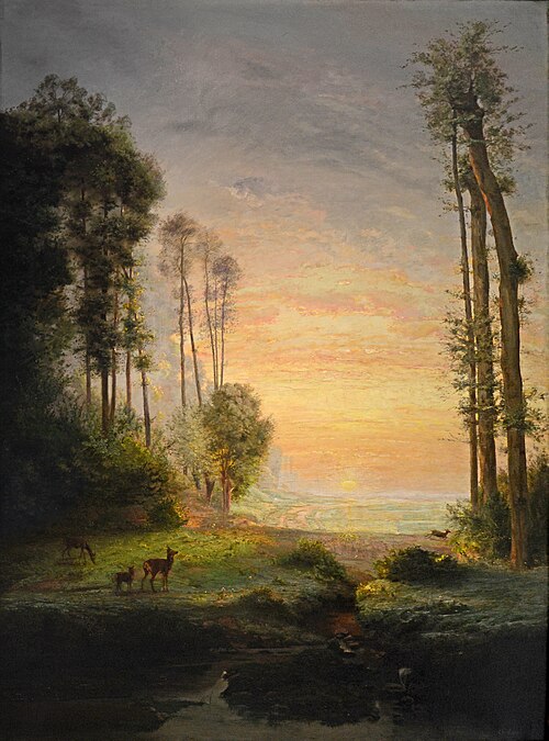 Le soleil boit la rosée, 1866, Antoine Chintreuil