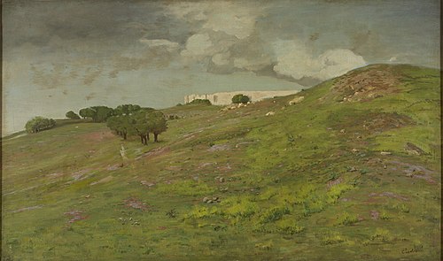 White Chateau, 1855, Antoine Chintreuil