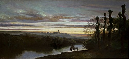 Les vapeurs du soir, 1865, Antoine Chintreuil