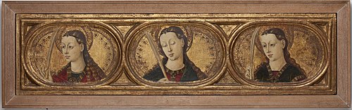 Three Virgin Martyrs, , Jaume Baçó Escrivà