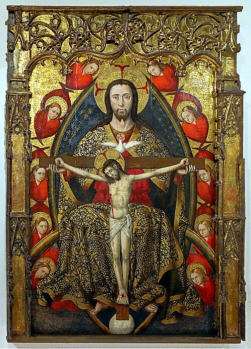 La Sainte Trinité, 1500, Jaume Baçó Escrivà