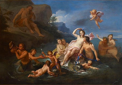 Le Triomphe de Galatée, 1733, Louis de Boullogne