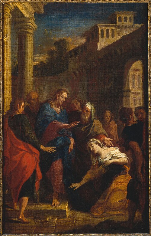 Le Christ et l'Hémorroïsse, 1695, Louis de Boullogne