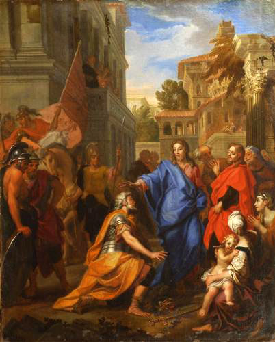 Le Centurion aux pieds du Christ, 1685, Louis de Boullogne