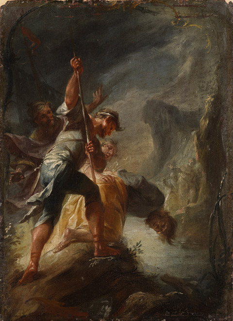 Das Martyrium des Heiligen Ädesius, , Johann Wolfgang Baumgartner