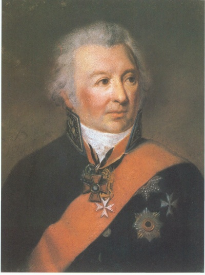 Porträt des Alexander Sablukov (1749-1828), 1819, Karl Wilhelm Bardou