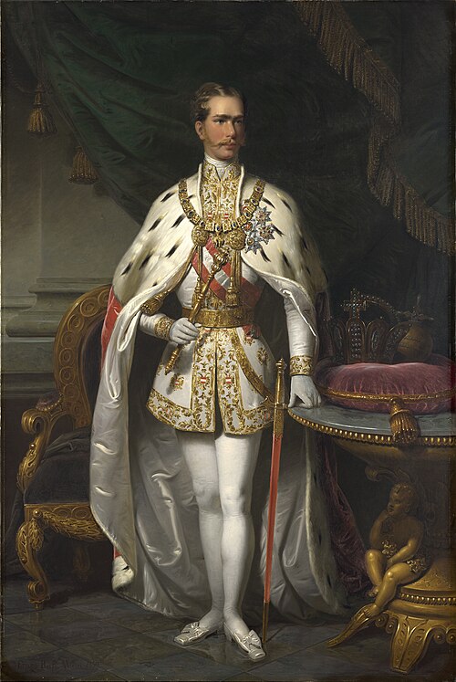 Kaiser Franz Joseph I., 1869, Franz Russ the Younger