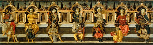 The Seven Virtues, 1450, Antonfrancesco dello Scheggia