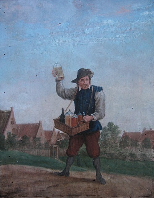 De drankverkoper, 1858, Johannes Hubertus Cuypers