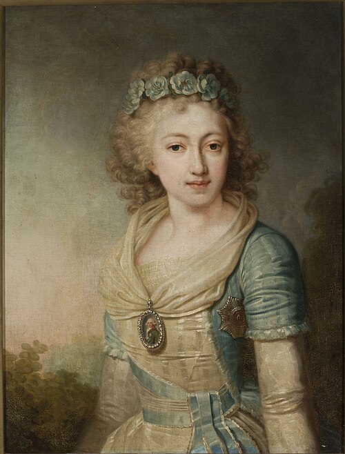 Portrait of Paul I’s daughter – Helena, , Vladimir Borovikovski