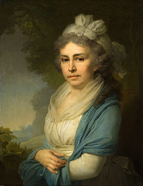 Портрет Е.И. Неклюдовой, 1798, Vladimir Borovikovski