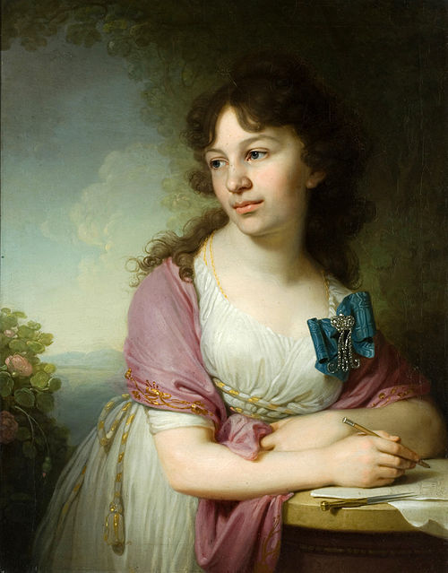 Портрет княгини Е.А. Долгорукой, 1798, Vladimir Borovikovski