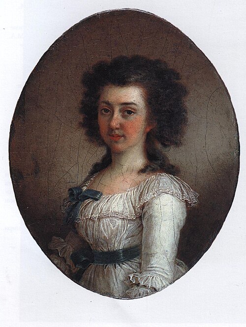 Porträt der Elizaveta Markovna Olenina, 1791, Vladimir Borovikovski