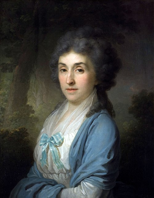 Porträt des Yekaterina Alexandrovna Novosiltseva, 1794, Vladimir Borovikovski